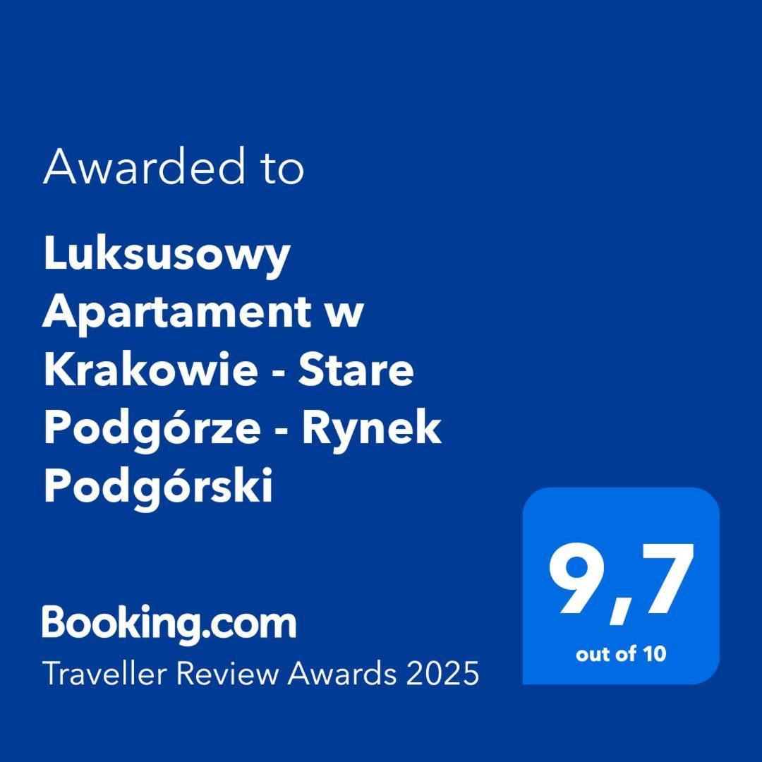 Luksusowy Apartament W Krakowie - Stare Podgorze - Rynek Podgorski מראה חיצוני תמונה